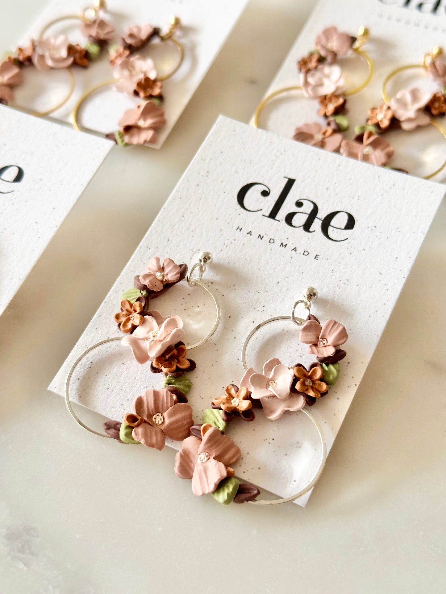 Autumn Floral Dangles