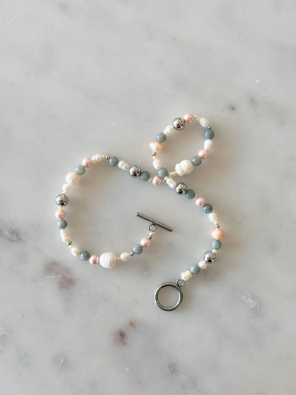 Toggle & Pearl Necklaces