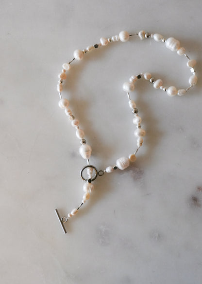 Toggle & Pearl Necklaces