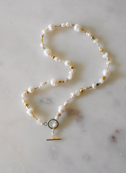 Toggle & Pearl Necklaces