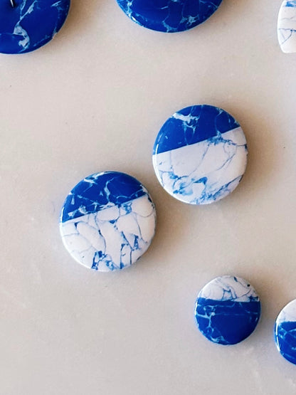 Blue & White Marble